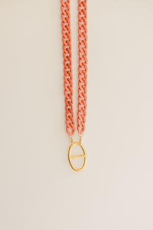 Ketting staf flex brik gold