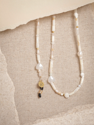 brilketting pearl heart