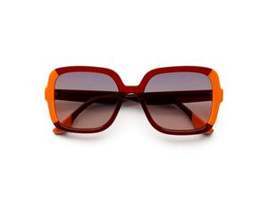 zonnebril Komono Miley neon orange