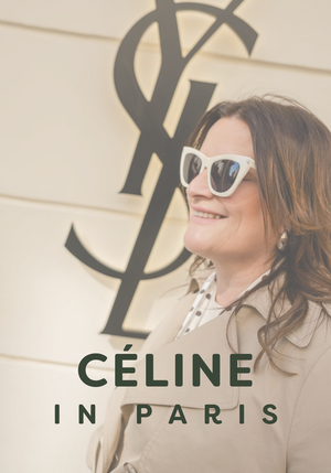 Céline in Paris Saint Laurent