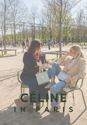 Céline in Paris Jardin des Tuileries